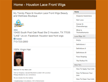 Tablet Screenshot of houstonlacefrontwigs.com